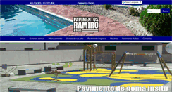 Desktop Screenshot of pavimentosramiro.com