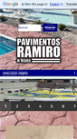 Mobile Screenshot of pavimentosramiro.com